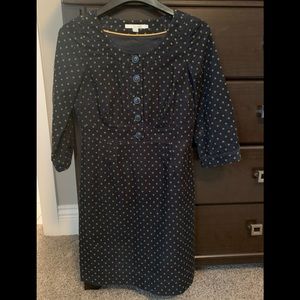 Boden Polka Dot Corduroy Dress